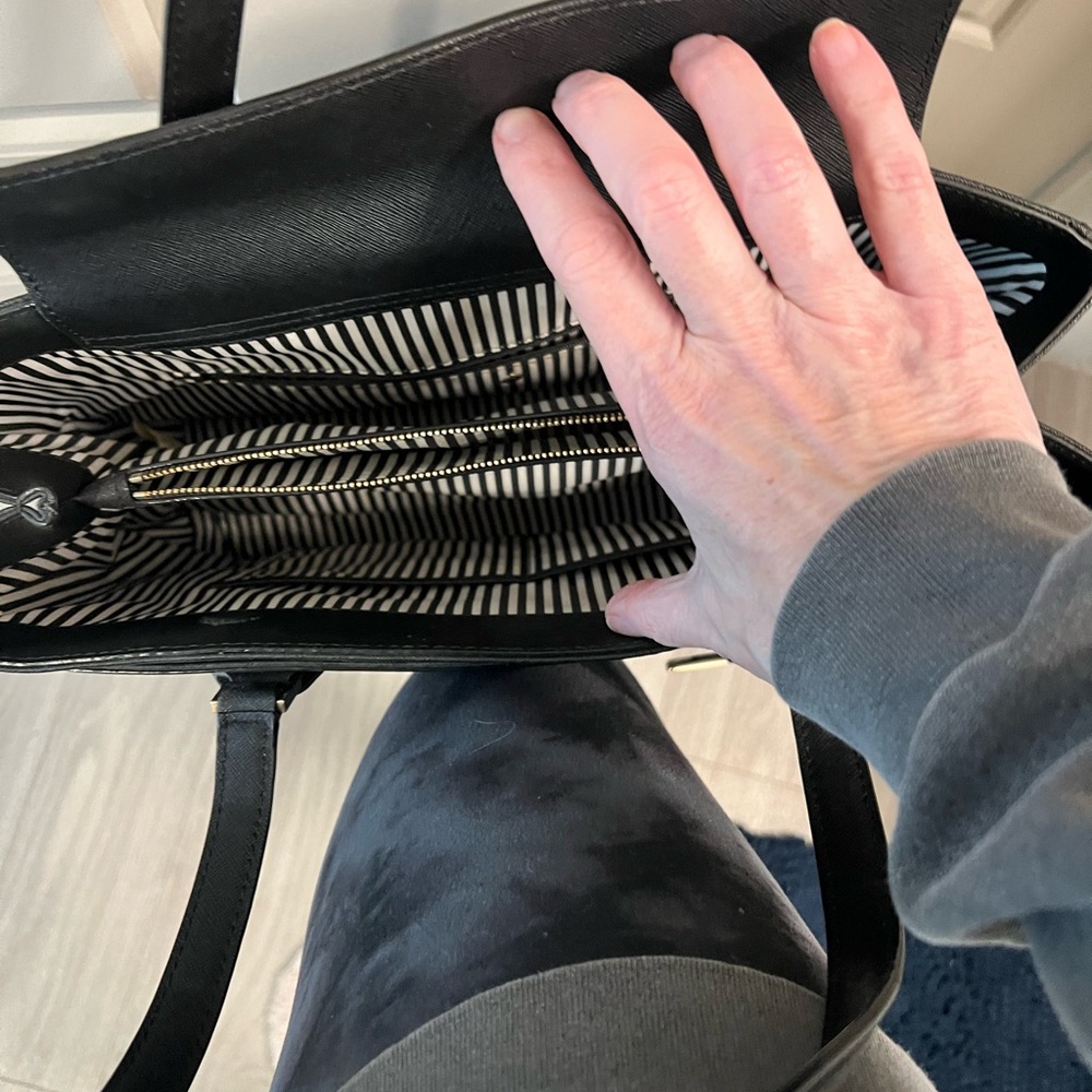 Kate Spade Classic Black Tote - Picture 3 of 5